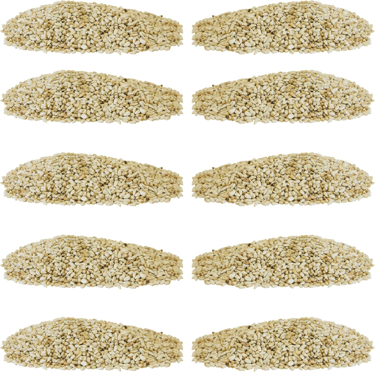 BestNest Safflower Seed, 50 lbs., Premium Wild Bird Food for Outdoor Feeders, High-Protein, Squirrel-Resistant Seed Mix for Cardinals, Titmice, Chickadees & Other Songbirds