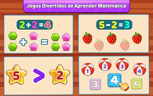 Jogos de Matemática - Adição e subtração, contagem