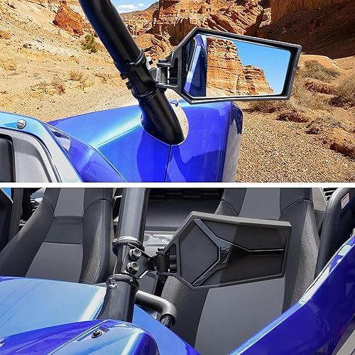 Miniatura 5 de KAITIMOTO Espejo retrovisor lateral ajustable para Yamaha YXZ 1000 19-25, espejo retrovisor lateral plegable para Yamaha YXZ 1000R / SE/SS/SS SE