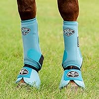 Vista 70 de Professionals Choice - Bota de campana de extralimitación con casco balístico para equinos