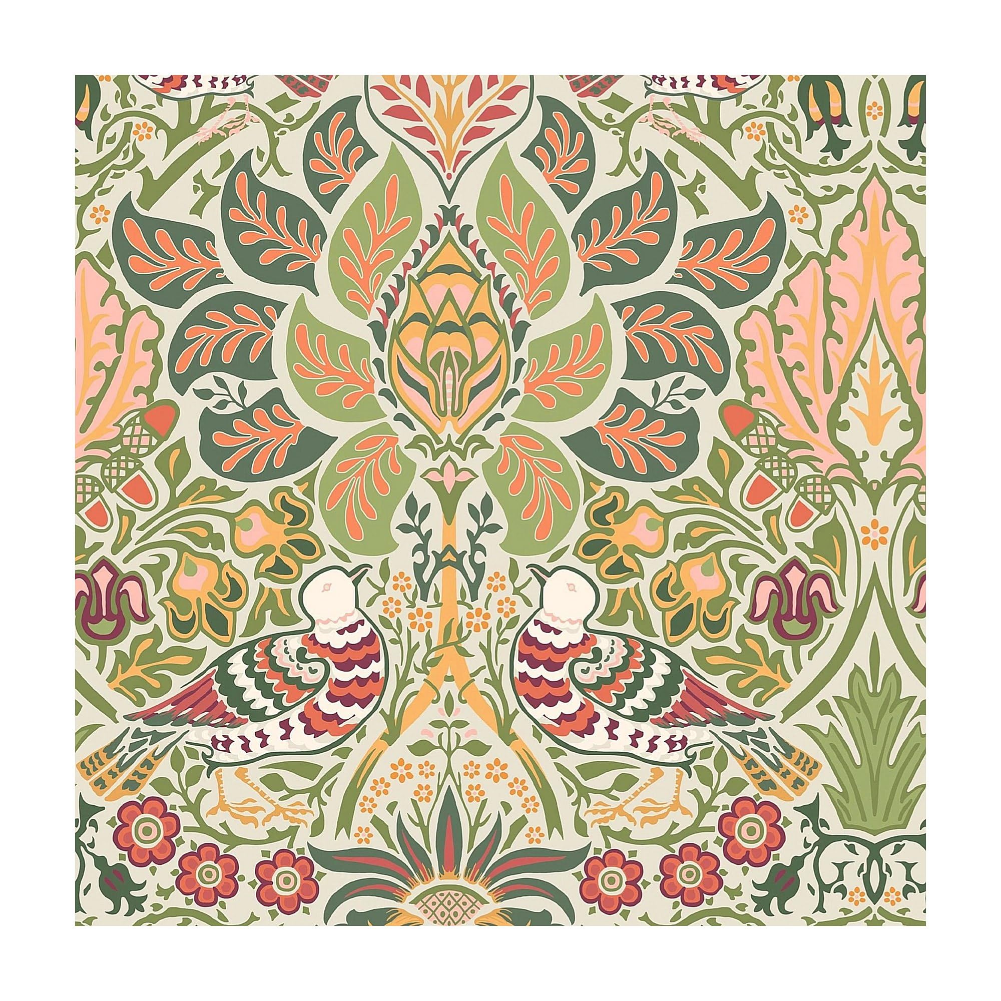 William Morris at Home Wallpaper Dove & Rose 140481