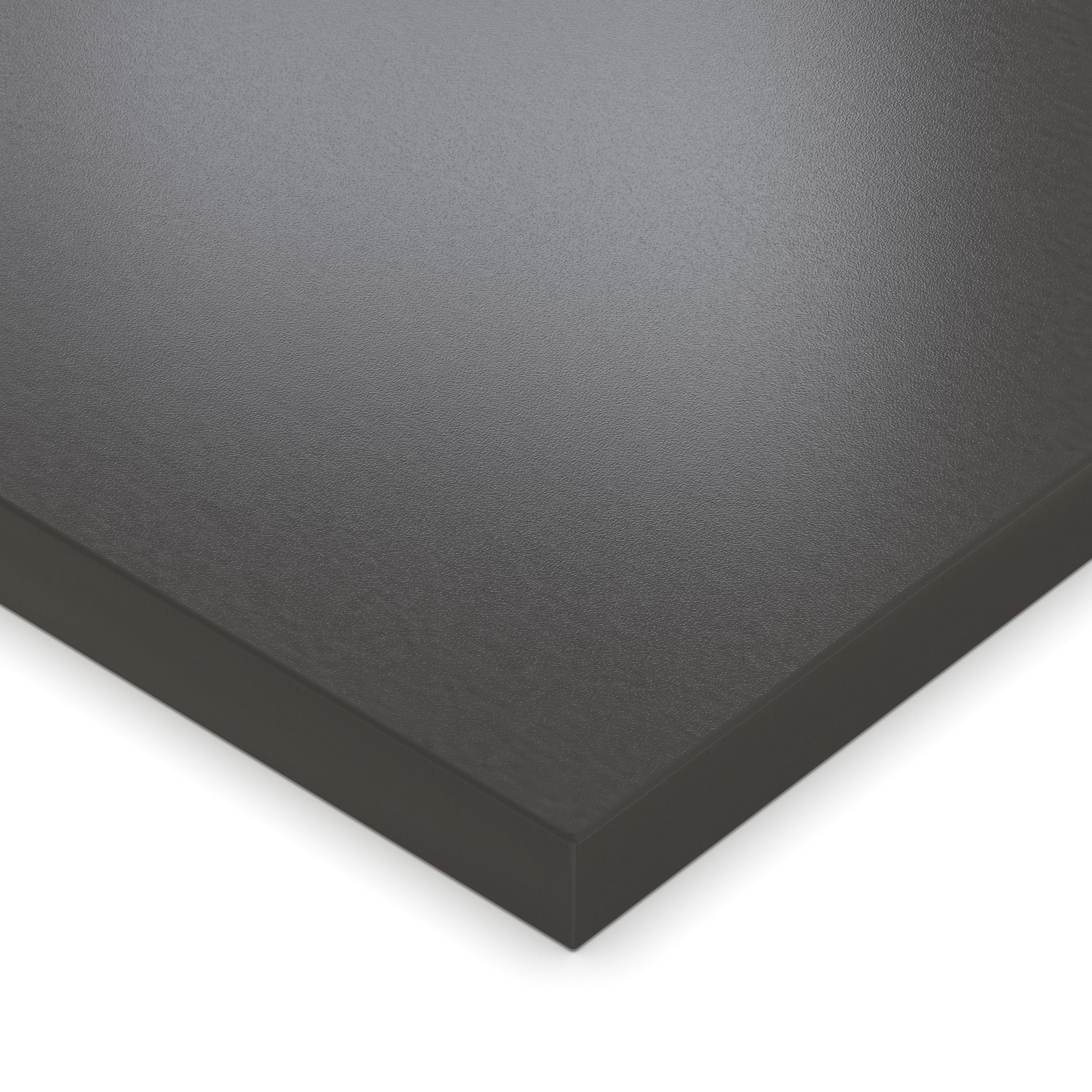 AUPROTEC Piano del tavolo 19 mm, antracite, 50 x 50 cm, truciolato con bordo in ABS da 1 mm e rivestimento in poliuretano, rivestito in melamina, elegante e impermeabile