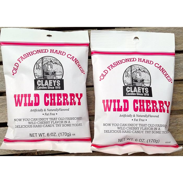 Buy Claeys Wild Cherry Flavored Old Fashioned Hard Candy (2 X 6oz