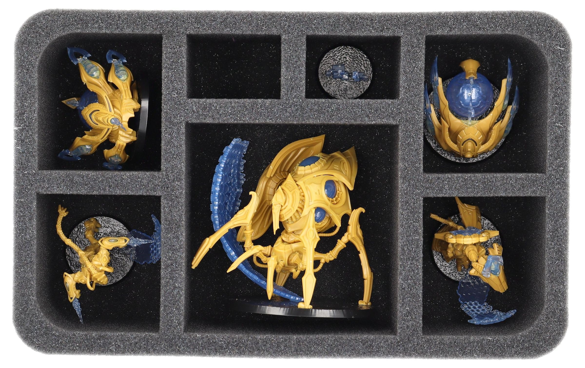 Feldherr Scatola portaoggetti Compatibile con Miniature Protoss Starcraft, vassoi in Schiuma per conservazione/Protezione/Trasporto (FSLB310P120)