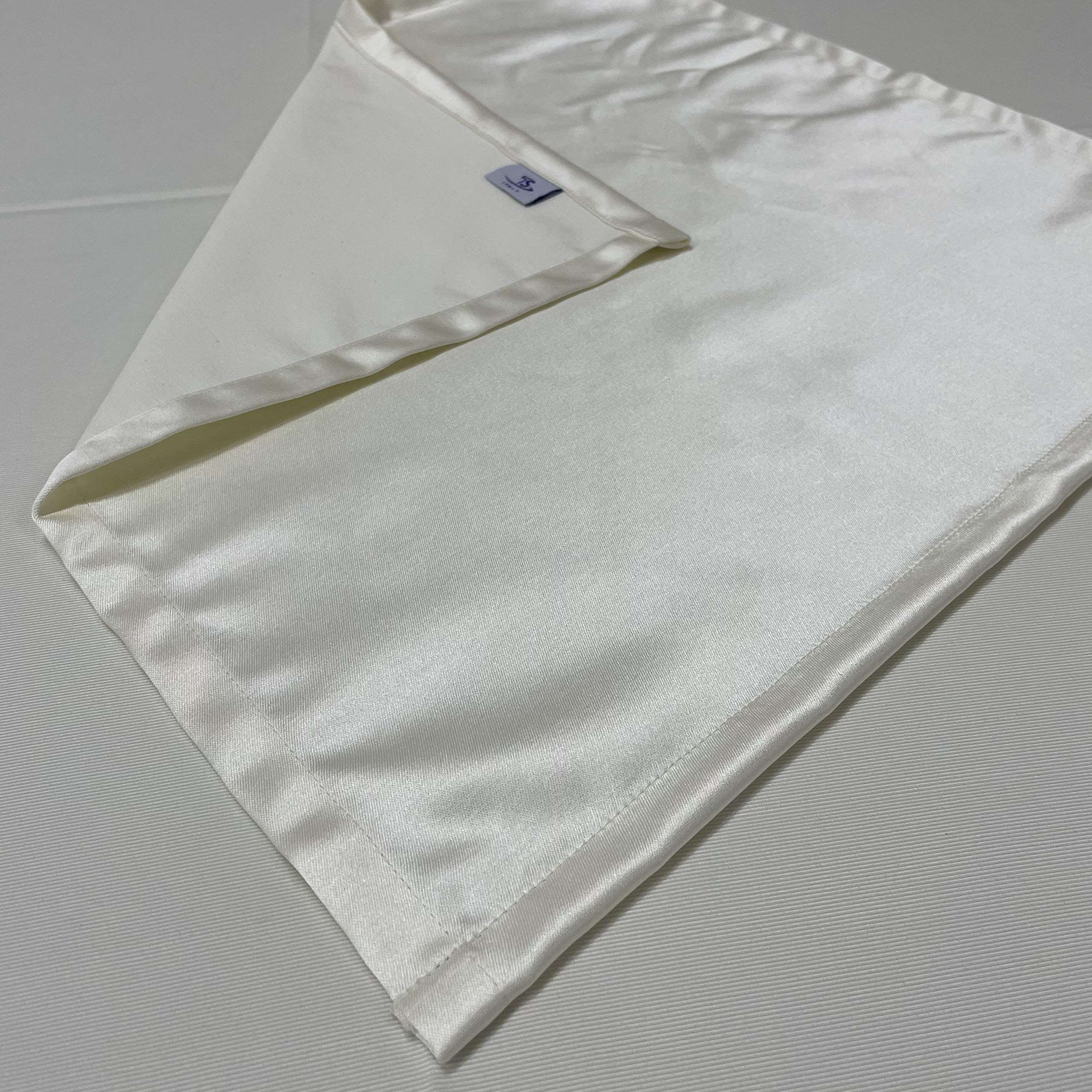 VACVELT Confezione da 24 tovaglioli in raso dorato, 43 x 43 cm
