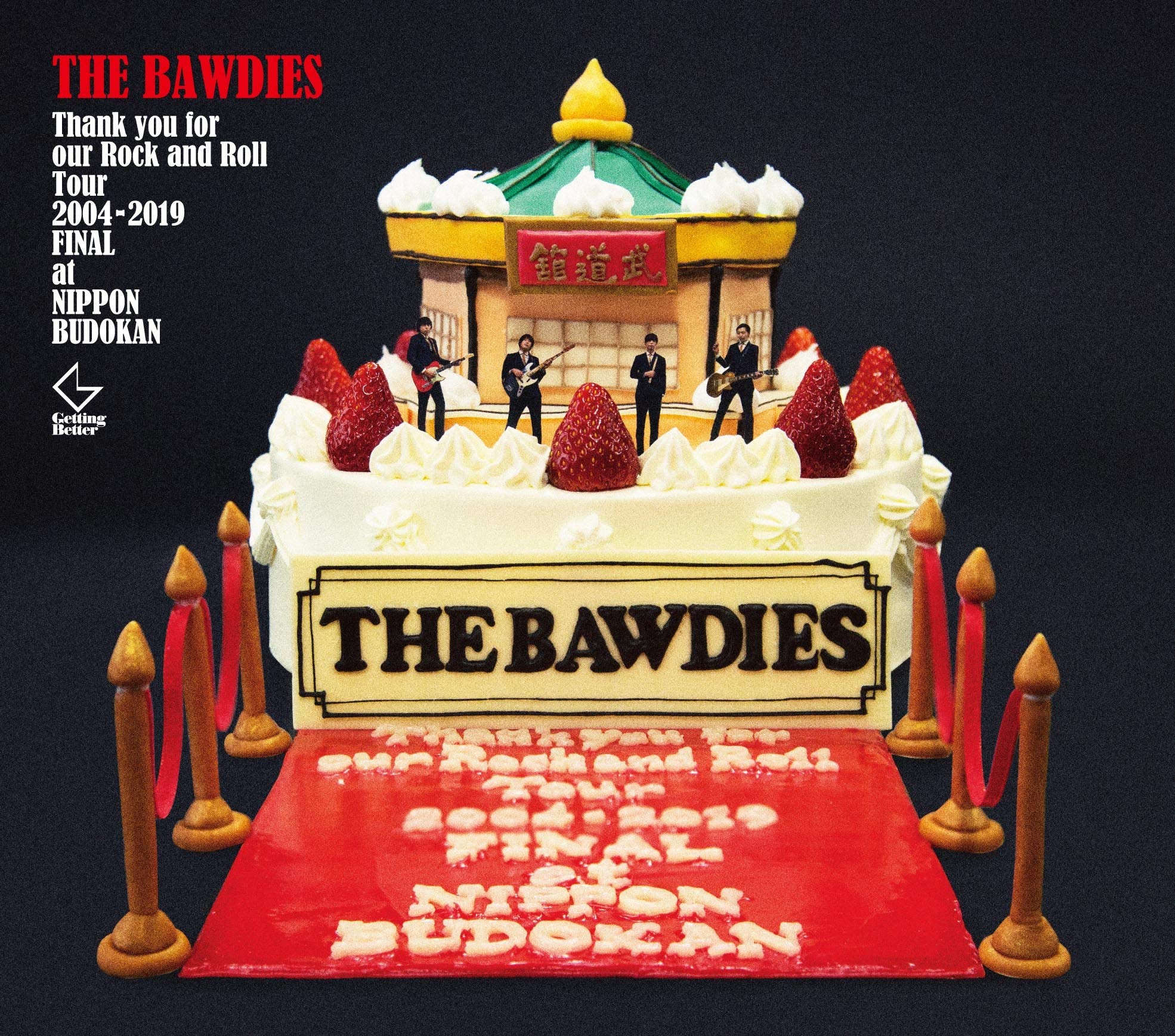 (未使用･未開封品)Thank you for our Rock and Roll Tour 2004-2019 FINAL at 日本武道館 (DVD初回限定盤) DISCOGRAPHY | THE BAWDIES