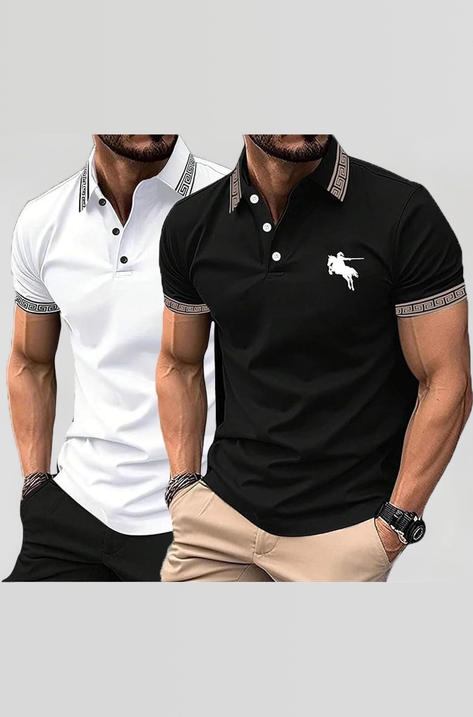 Polo T Shirt for Men || T Shirt for Man || Collar T Shirt Style Men (Packs Also Available) (Polo-34-37)