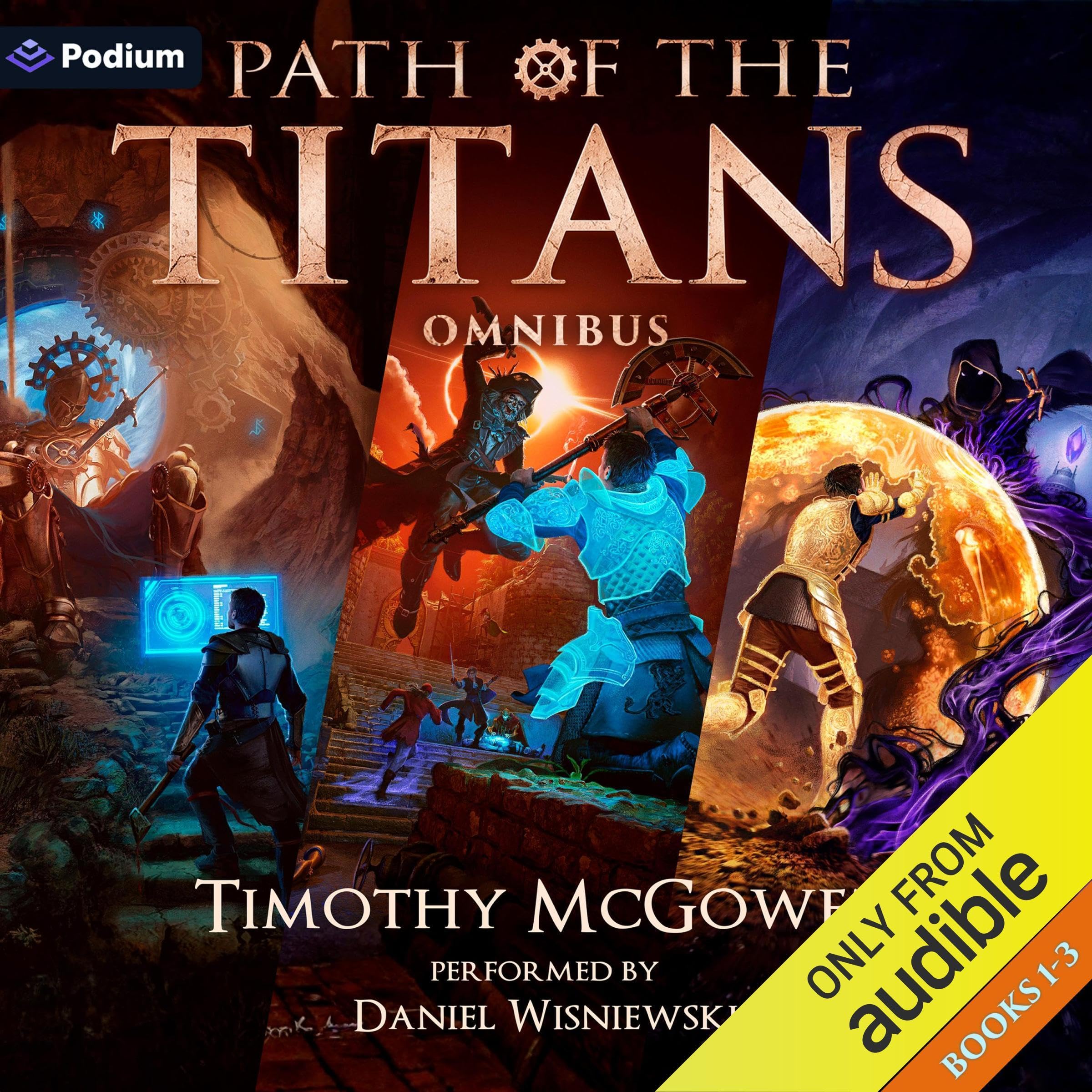 Cover art for Path of the Titans Omnibus