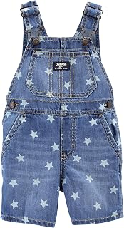 JARDINEIRA INFANTIL 18 MESES OSHKOSH JEANS ESTRELA MENINA - BABY