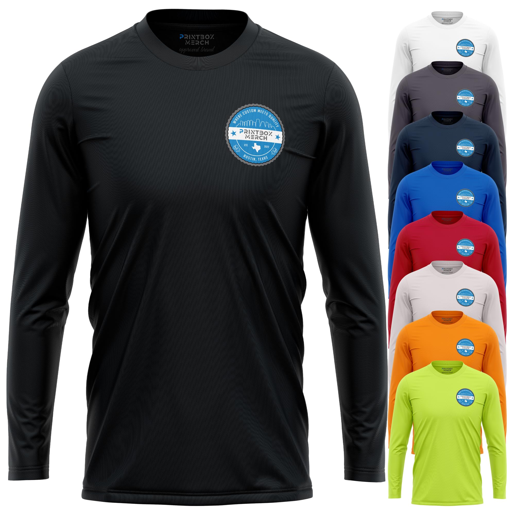 Custom Dry Fit Long Sleeve Shirt
