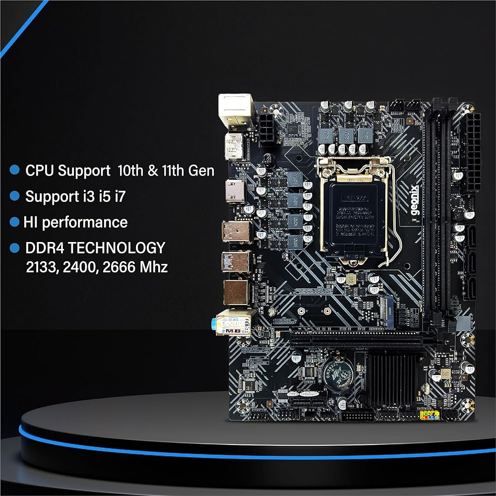 Geonix GX-H510 DDR4 Motherboard High Speed Macao Ubuy
