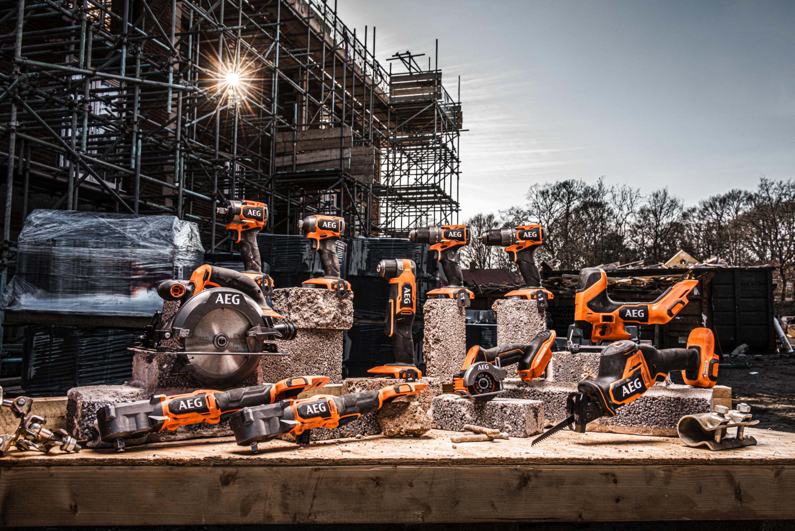 AEG BS18SRABL-0 Avvitatore ad Angolo Subcompact Brushless 18V, con Prestazioni Fino a 45 Nm con 2 Velocità, con Impugnatura Ergonomica