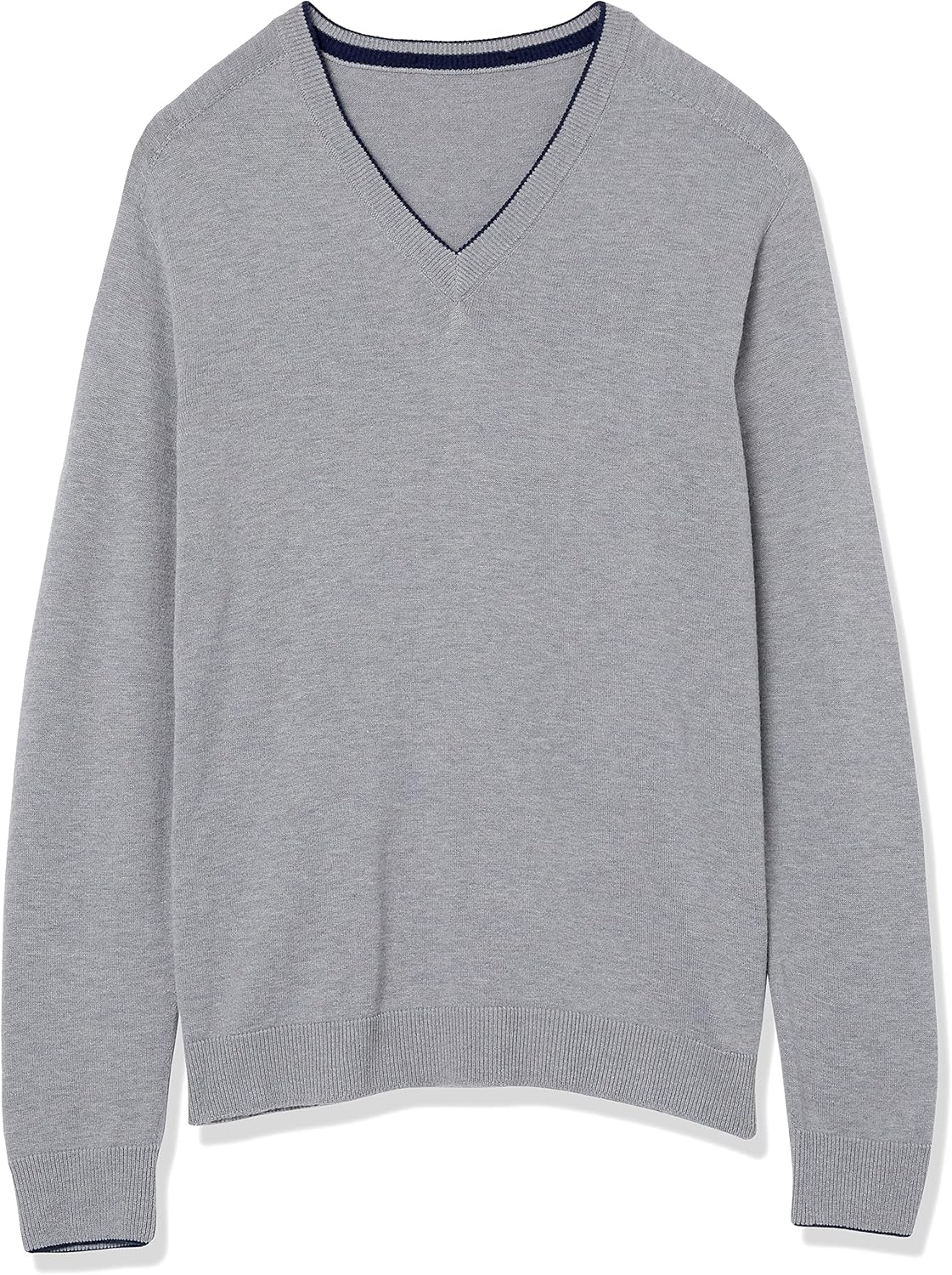 Men's 3D Fine Gauge V-Neck Sweater