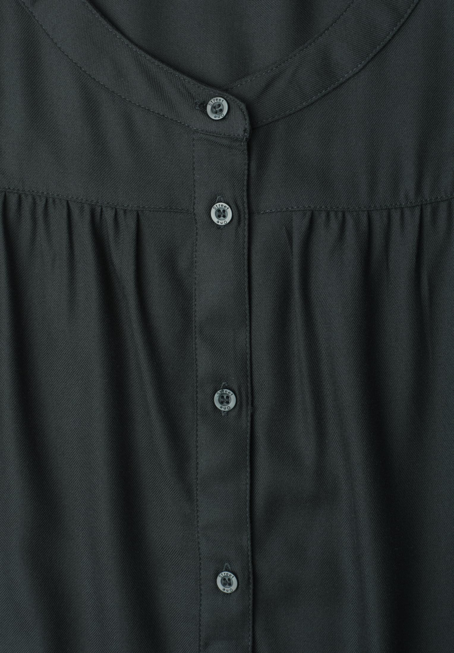 Street One Damen 1409397 Tunika-Kleid in Unifarbe (1er Pack)