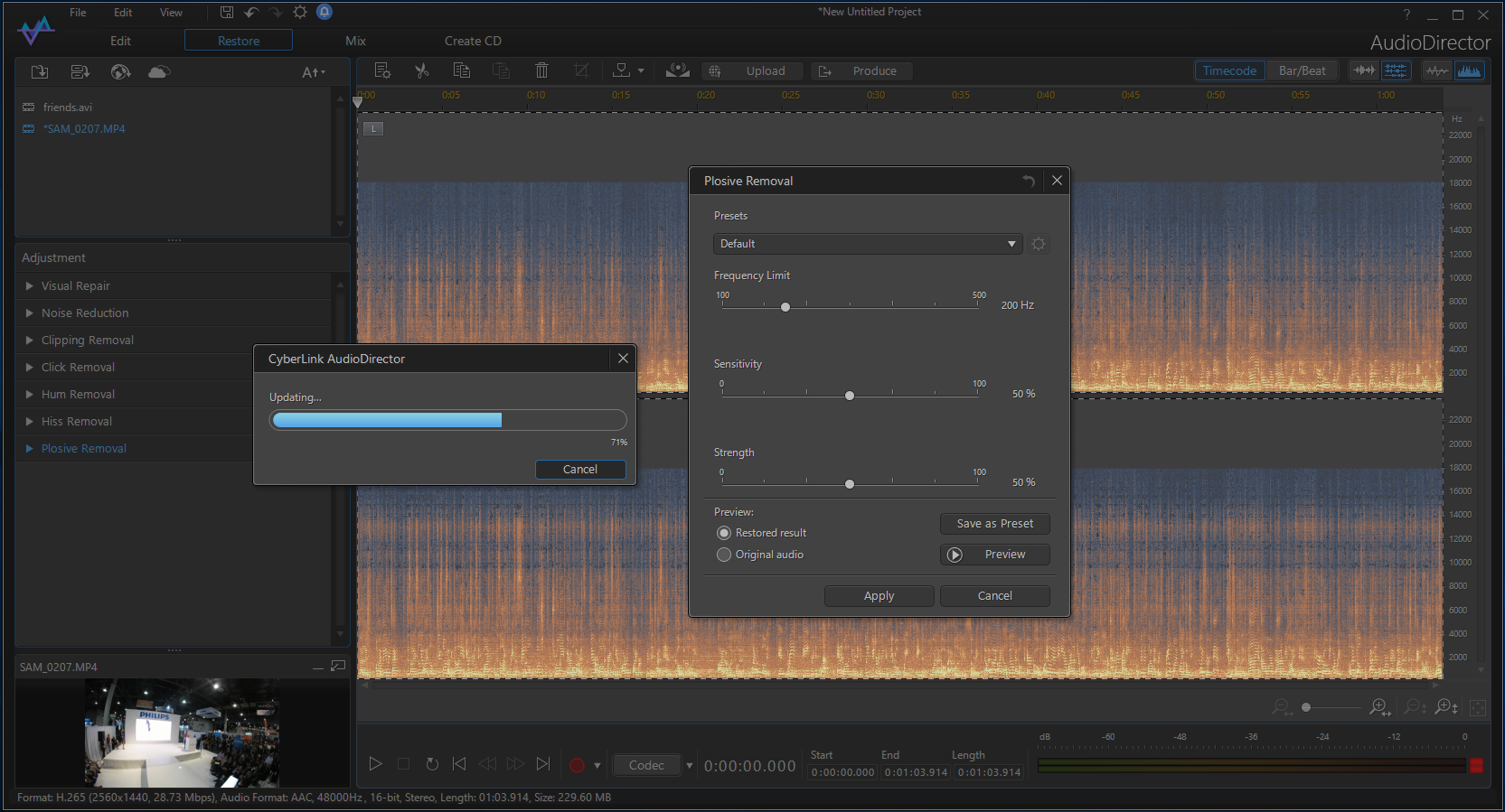 CyberLink AudioDirector 8 [Téléchargement]