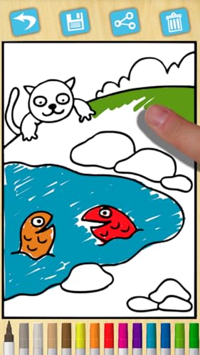 Animais de fazenda para colorir