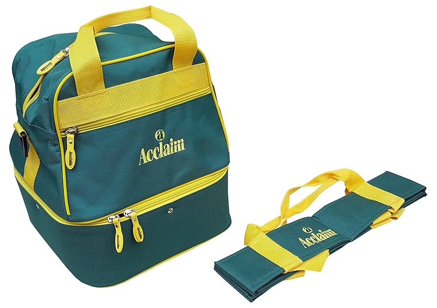Acclai Arles Classic 2 Bowls Nylon Carrier For Level Green Lawn Flat