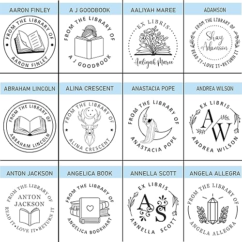 Miniatura 4 de Grabado de libro personalizado, regalo personalizado de la biblioteca de, ex libris, este libro pertenece a las flores que salen del libro