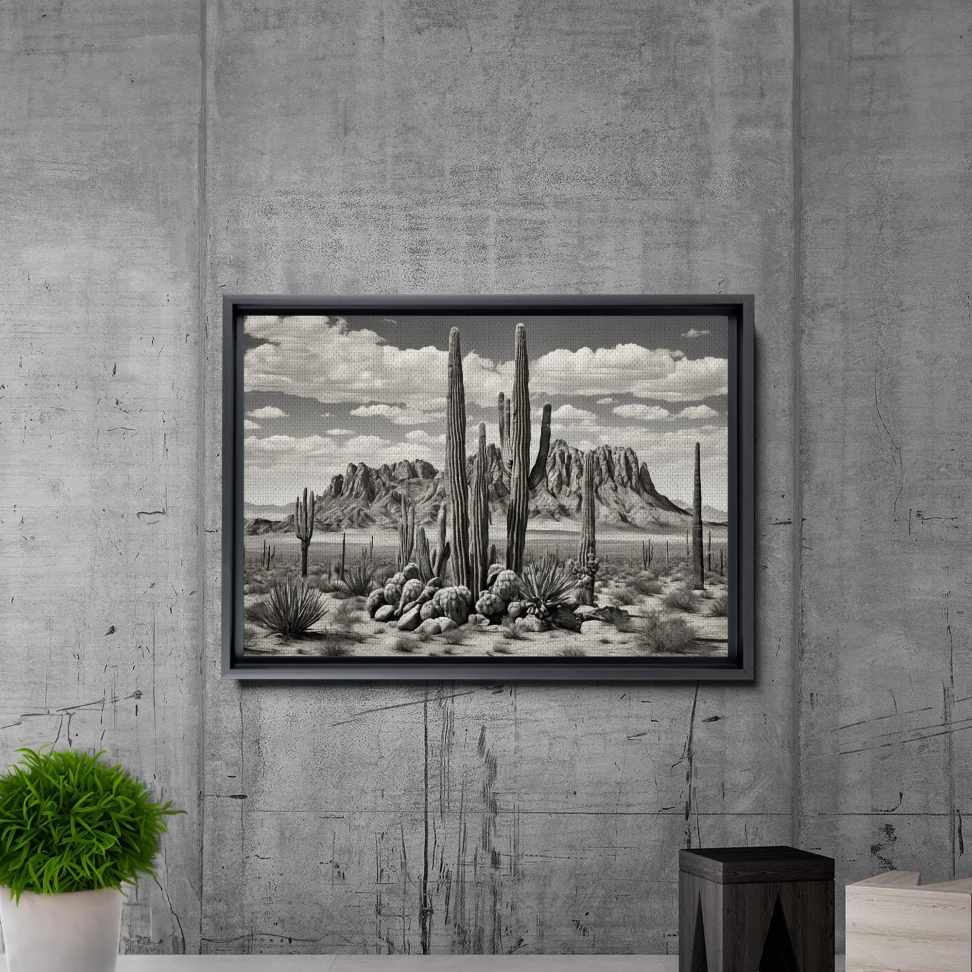 Amazon.com: Saguaro Desert Cactus, Black and White Cactus Photo, Vintage  Southwest Art Print, Desert Art Print, Cactus Wall Art, Wild Cactus, Cactus  Desert Wall Art, Canvas Wall Art, Print : Home &