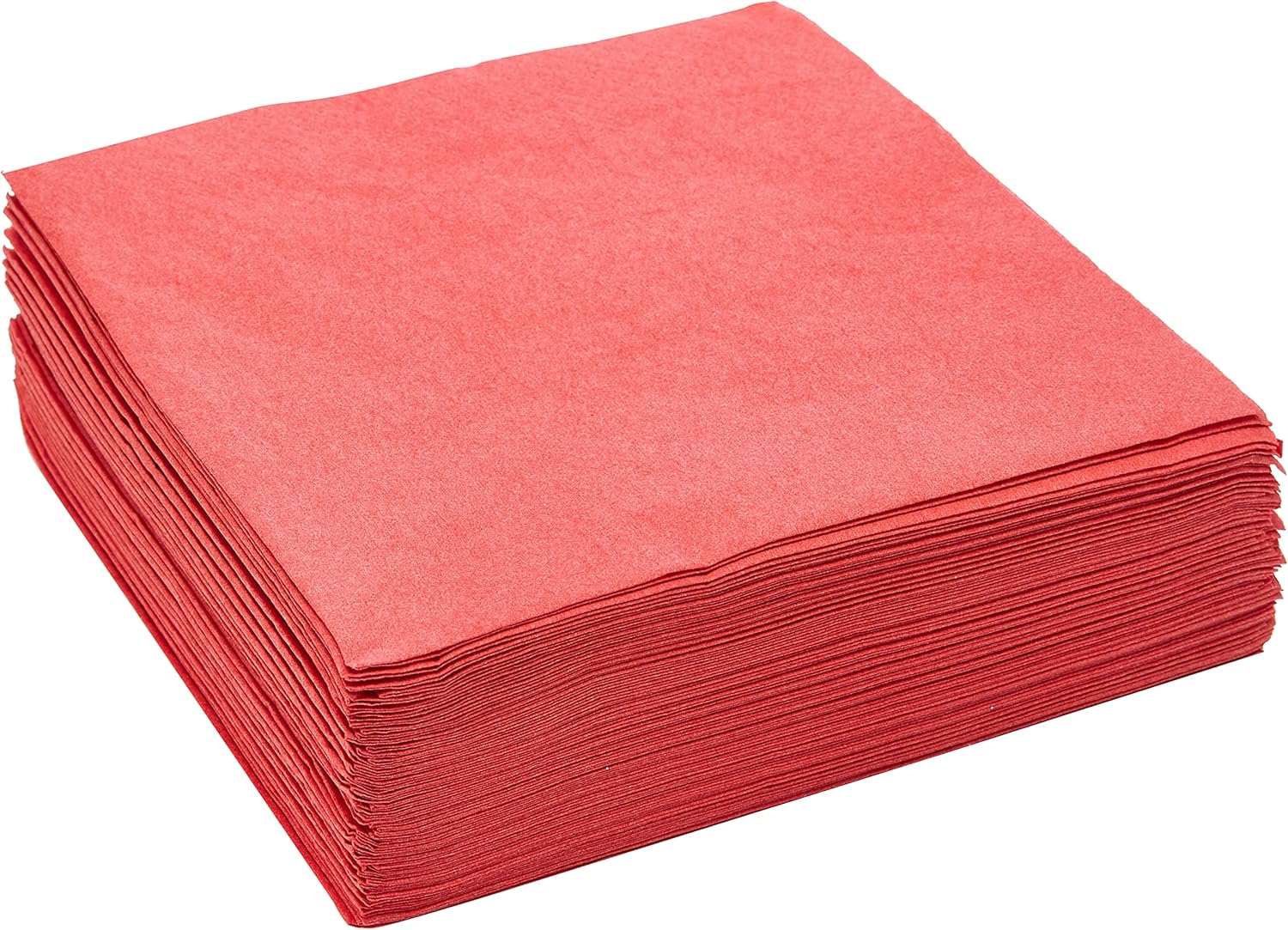 Unique Party 314586.5" Red Paper Napkins, Pack of 50