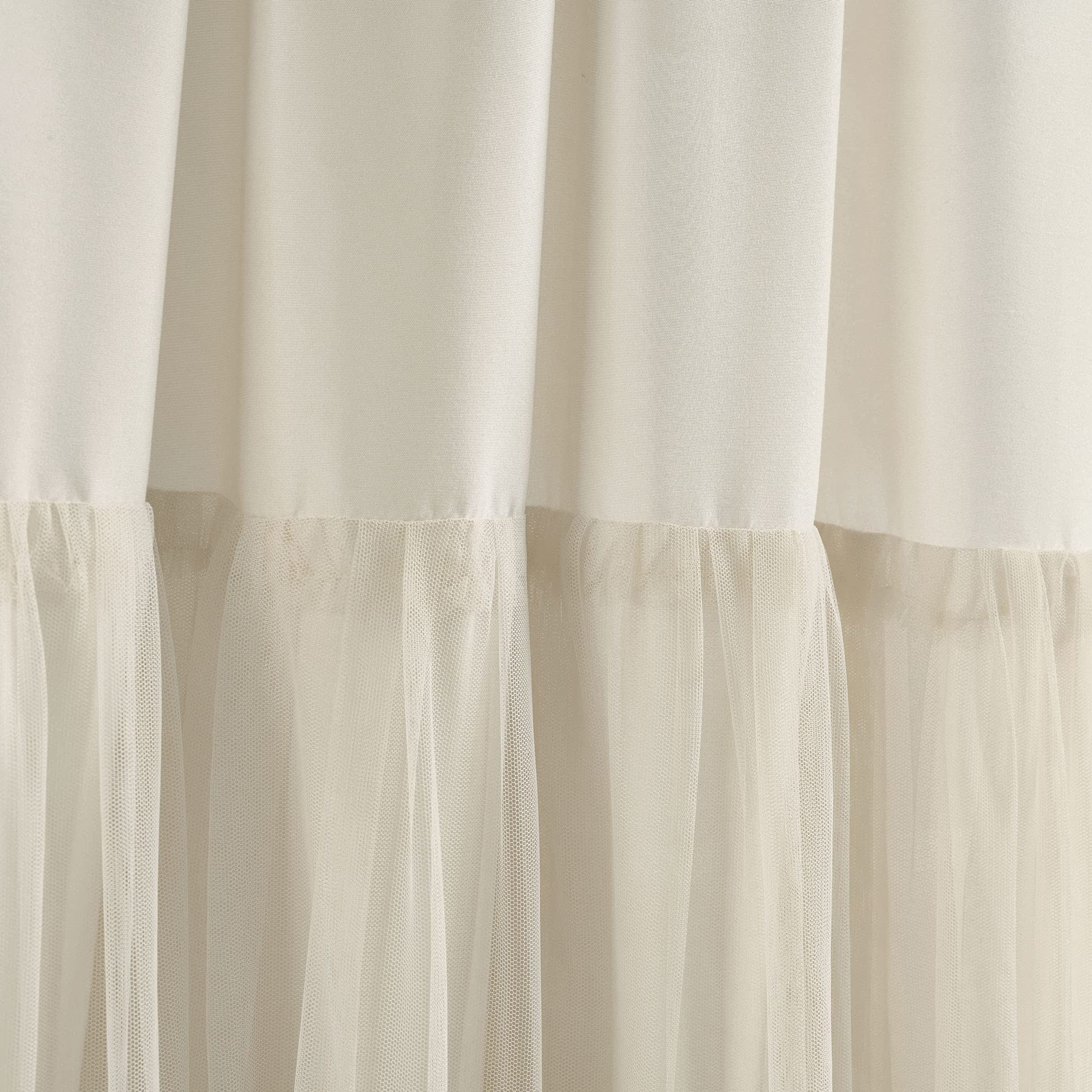 QIJIAYU per Soggiorno, Sala da Pranzo, Camera da Letto, Stile Country Pastorale, Tende con Fiori spezzati, Tulle, Finestra Moderna