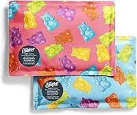 Vista 10 de Cool Coolers by Fit & Fresh - Paquete de 2 paquetes de hielo suave, de nailon elástico flexible, reutilizables, para loncheras y enfriadores, perros