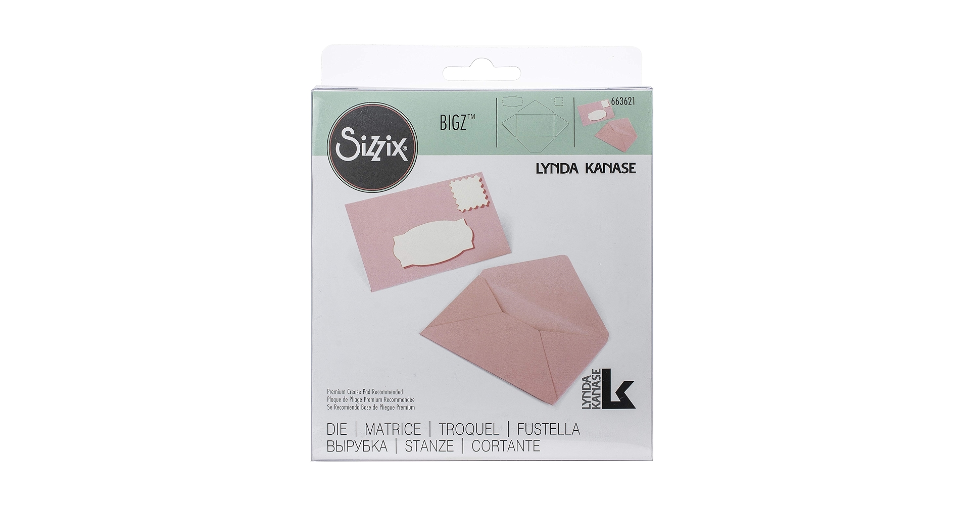 アルバム・スクラップ Sizzix Bigz XL Die - Envelope, A6 アルバム・スクラップ Sizzix Bigz XL Die - Envelope, A6