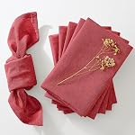 Decorelia Linen Rectangle Tablecloth for Dining Table, Coffee Table, Soft Wrinkle-Free Wipe Clean Table Cloth for Party, Wedding, Outdoor, Easy to Clean(Oblong, 52 x 70 inch (Rectangular), Beige)
