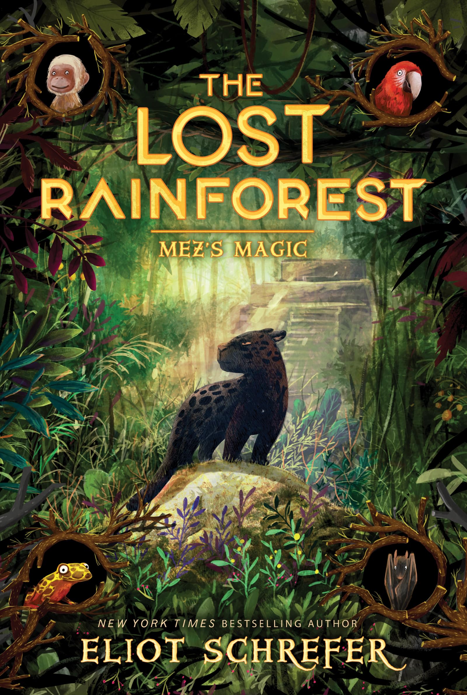 The Lost Rainforest #1: Mez's Magic: A Middle Grade Adventure About a Panther and Friends Protecting Their Home for Kids (Ages 8-12)
