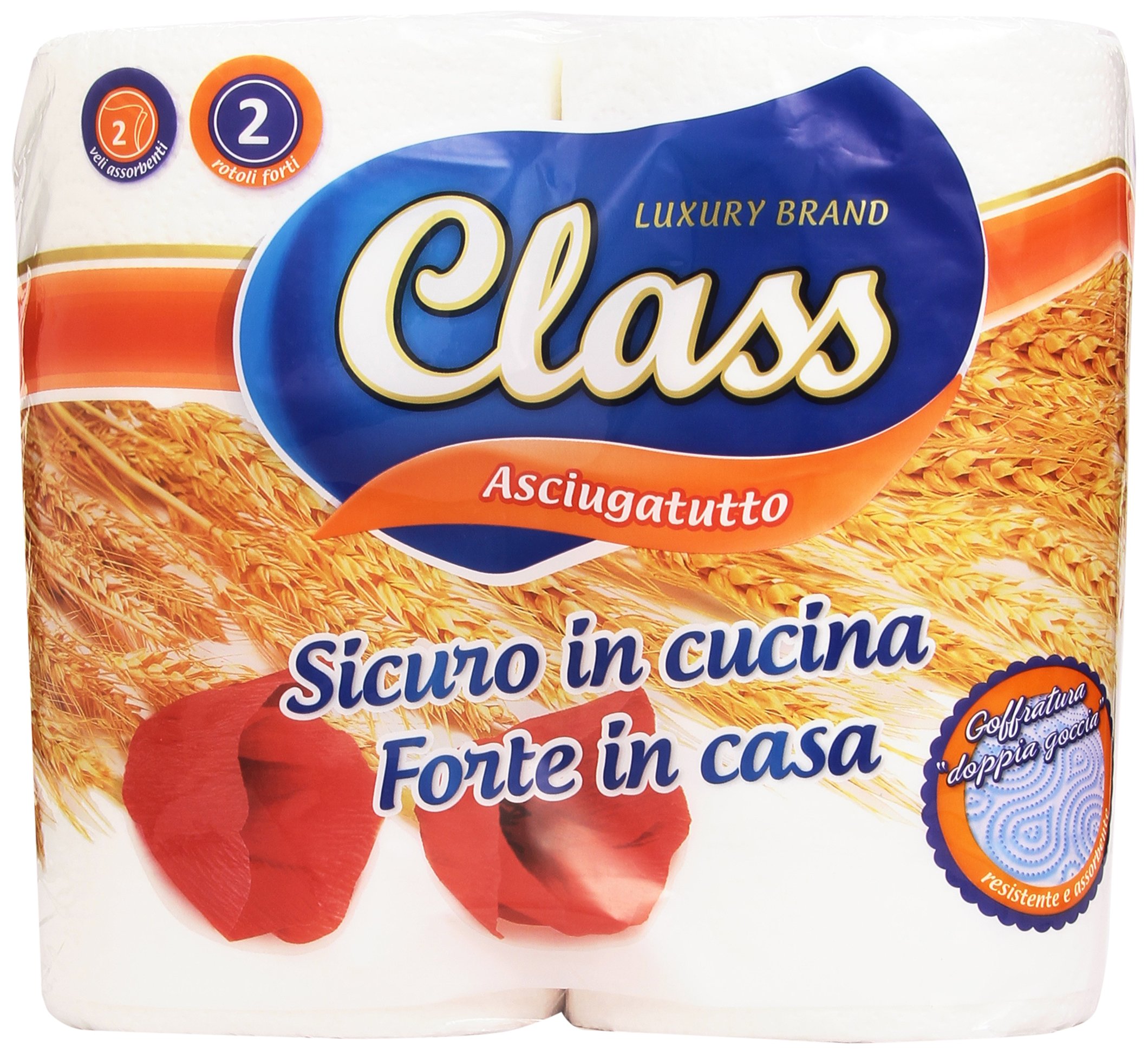 Class – ASCIUGATUTTO, Safe in the Kitchen, 2 Rolls