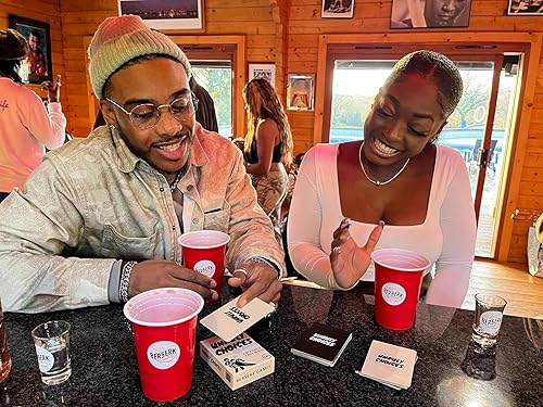 Miniatura 8 de Unruly Choices - Divertido juego de beber verdad o desafío para adultos | Juego de cartas de fiesta salvaje para noches de juegos, universidad,