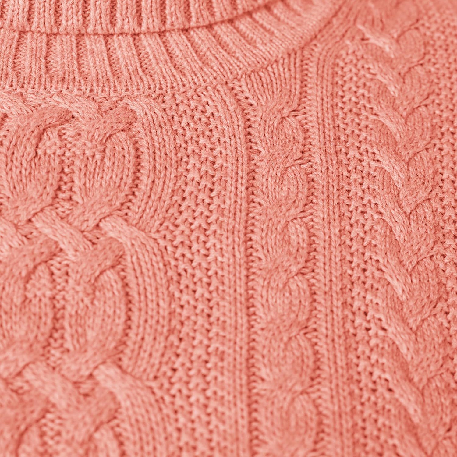 Amazon Essentials Women's Fisherman Cable Turtleneck Sweater (Available in Plus Size) - Image 7