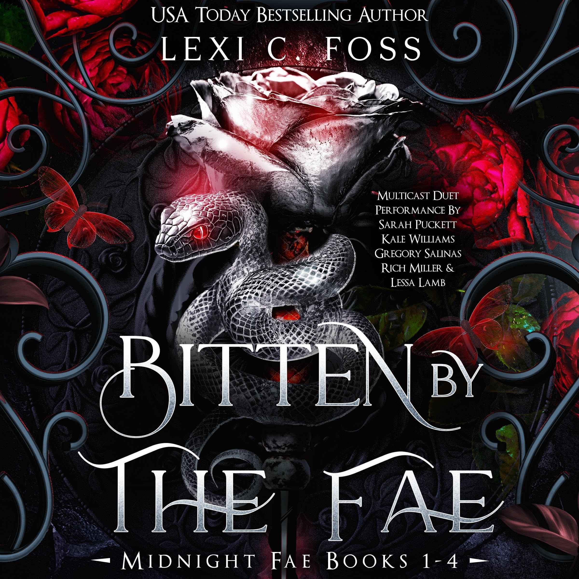 Bitten by the Fae: Midnight Fae, Books 1- 4