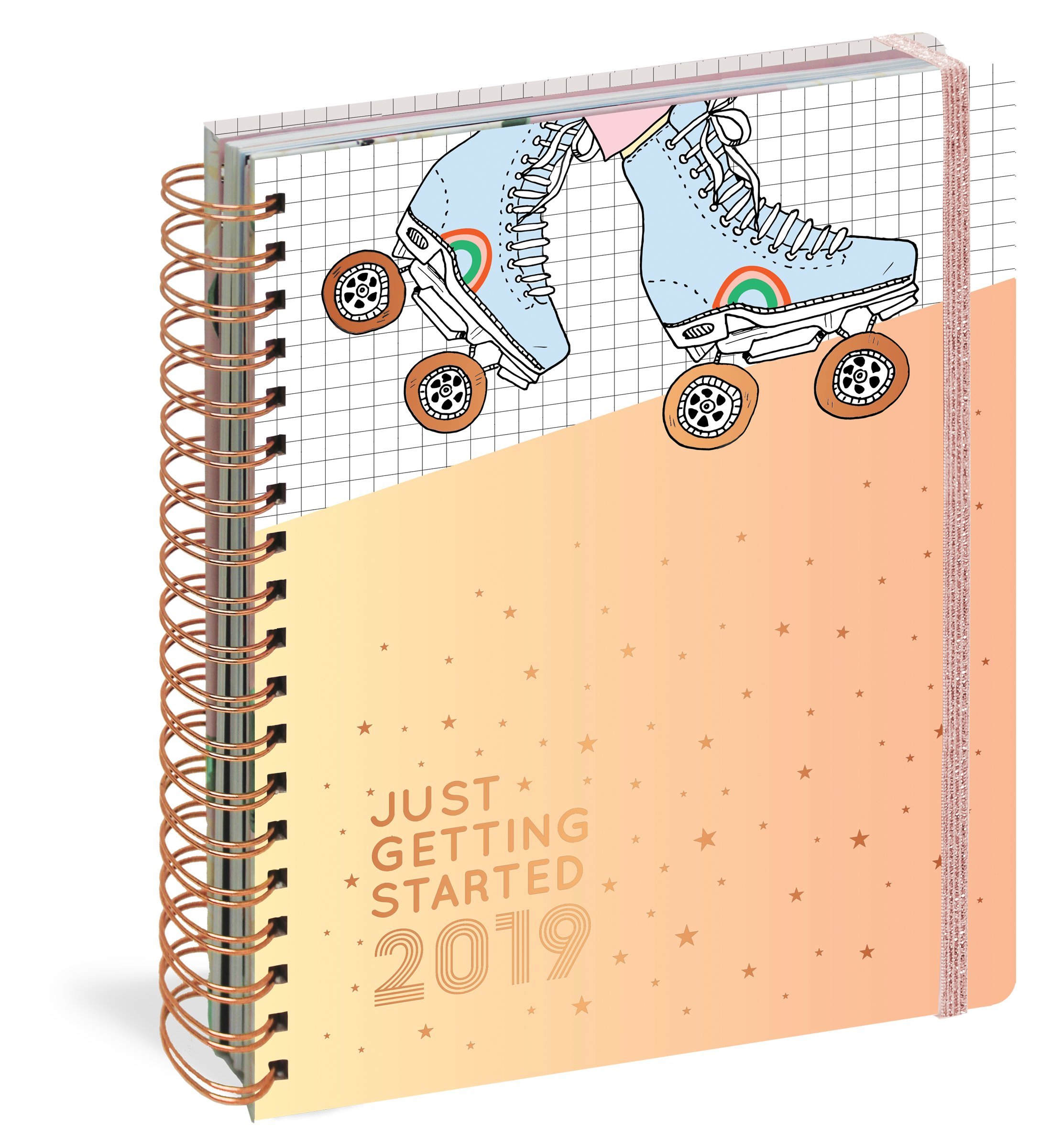 Just Getting Started 17-Month Large Planner 2019 (Pipsticks+Workman ...