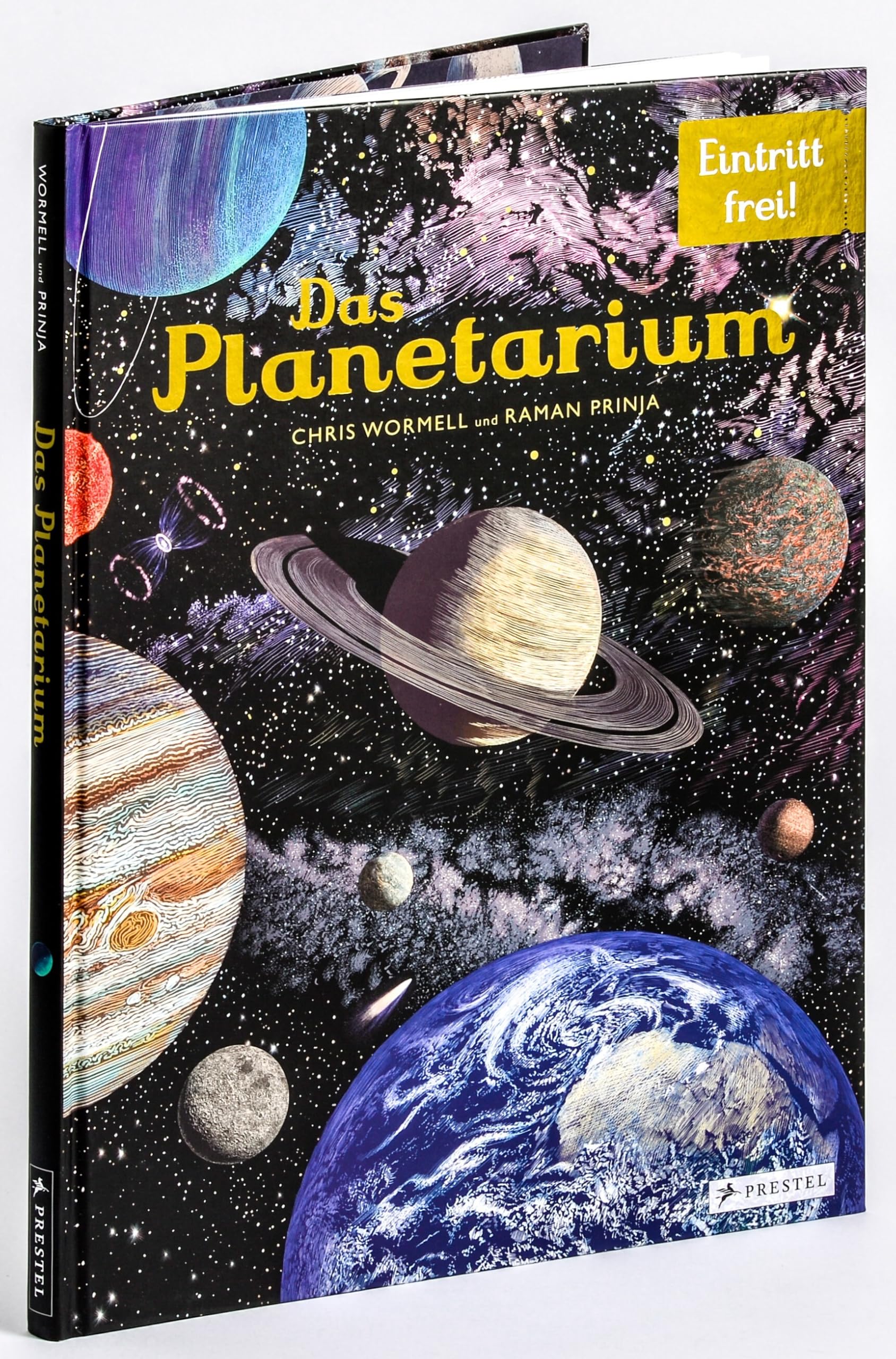 Das Planetarium: Eintritt frei! - Sachbilderbuch im Großformat für Kinder ab 8 Jahren mit Illustrationen von Chris Wormell zu fernen Galaxien
