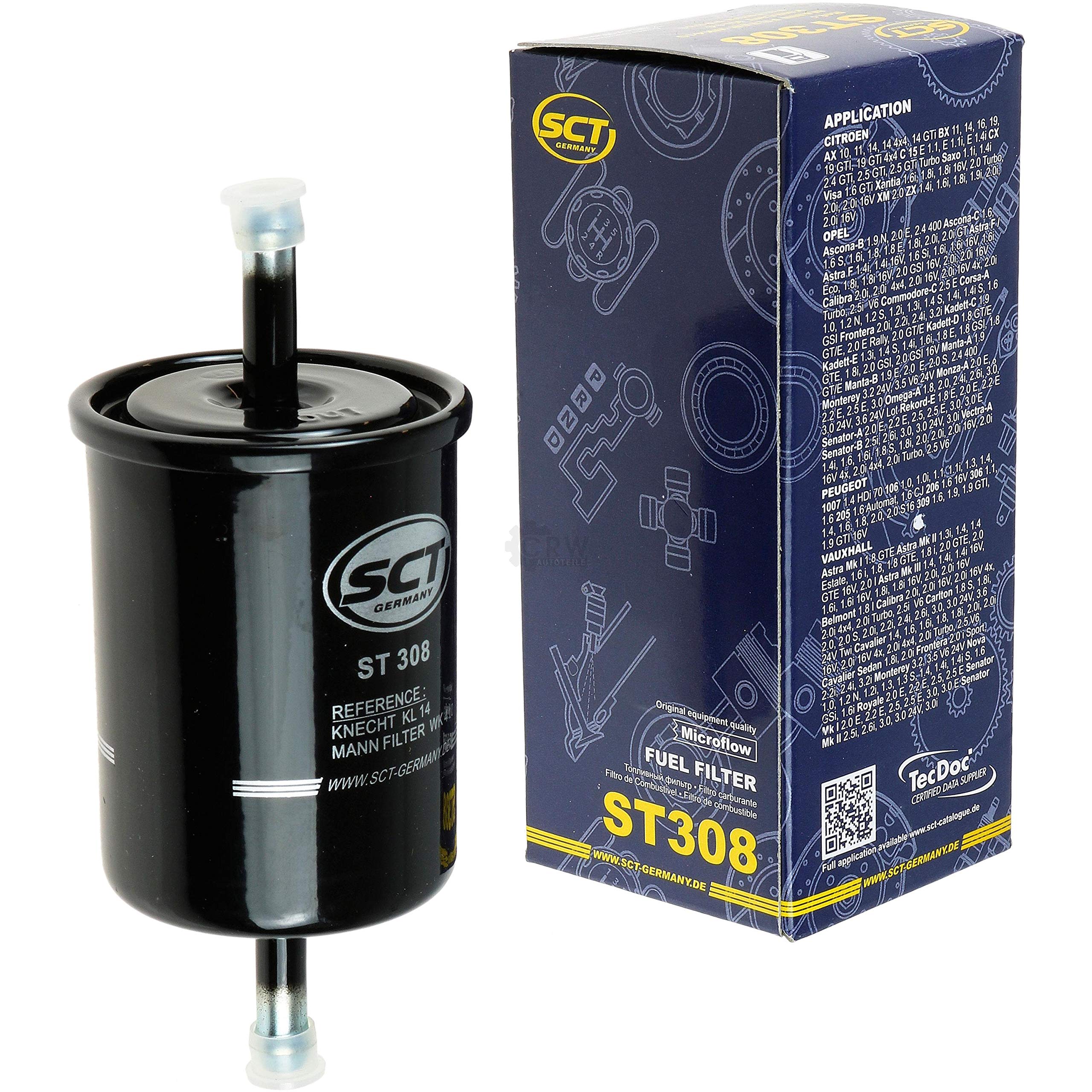 Set 85471188 ST 308 10 filtros de combustible originales SCT