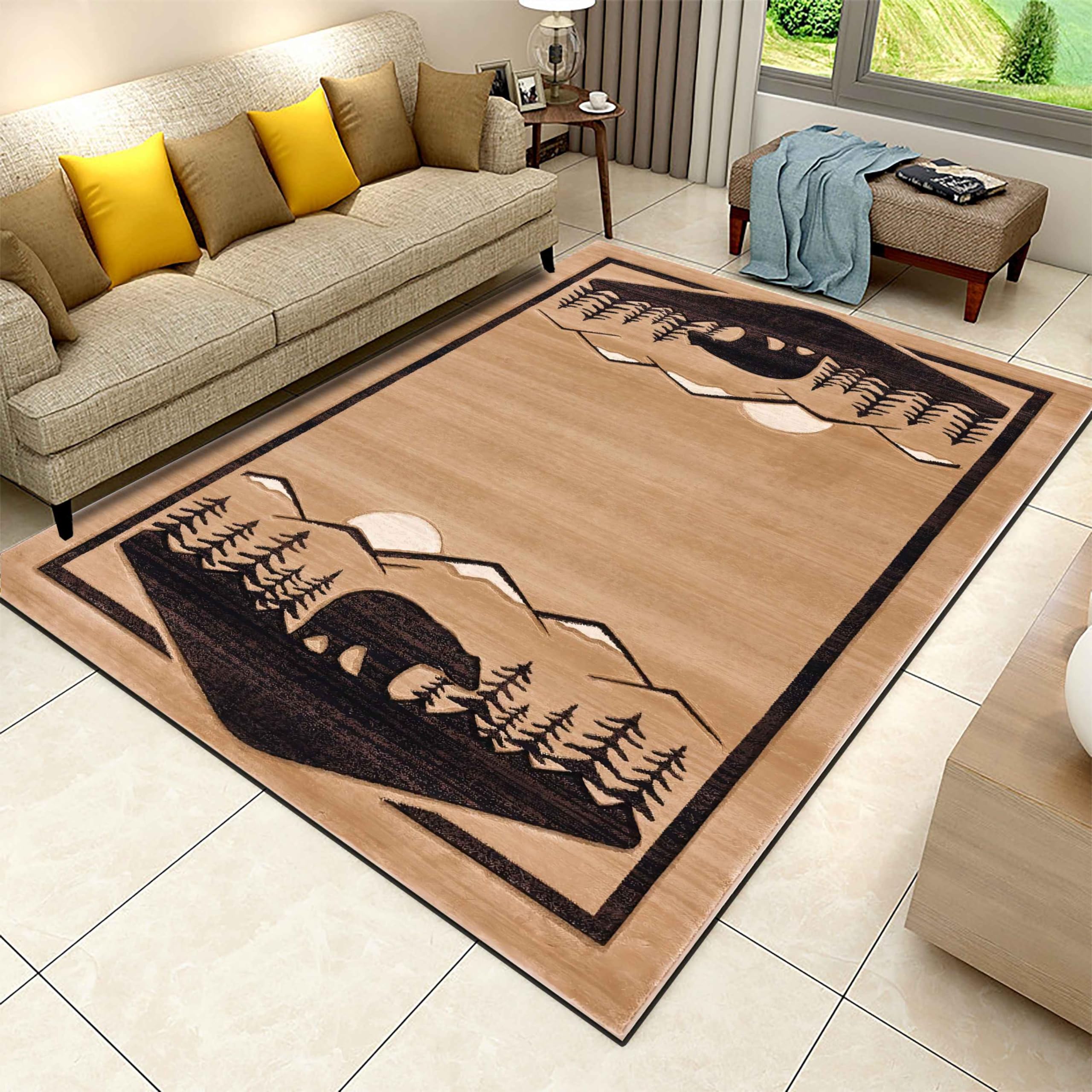 Rugs Rustic Log Homes Which Luxury Rugs To Choose For A Country Style