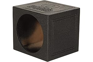 QPower QBOMB12S: Single 12" Sealed Car Subwoofer Sub Box Enclosure for Superior Bass Performance