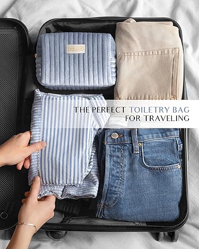 Miniatura 25 de Benevolence LA Neceser para mujer, neceser de viaje para cosméticos, maquillaje, artículos de tocador Neceser para viajes, bolsa de cosméticos