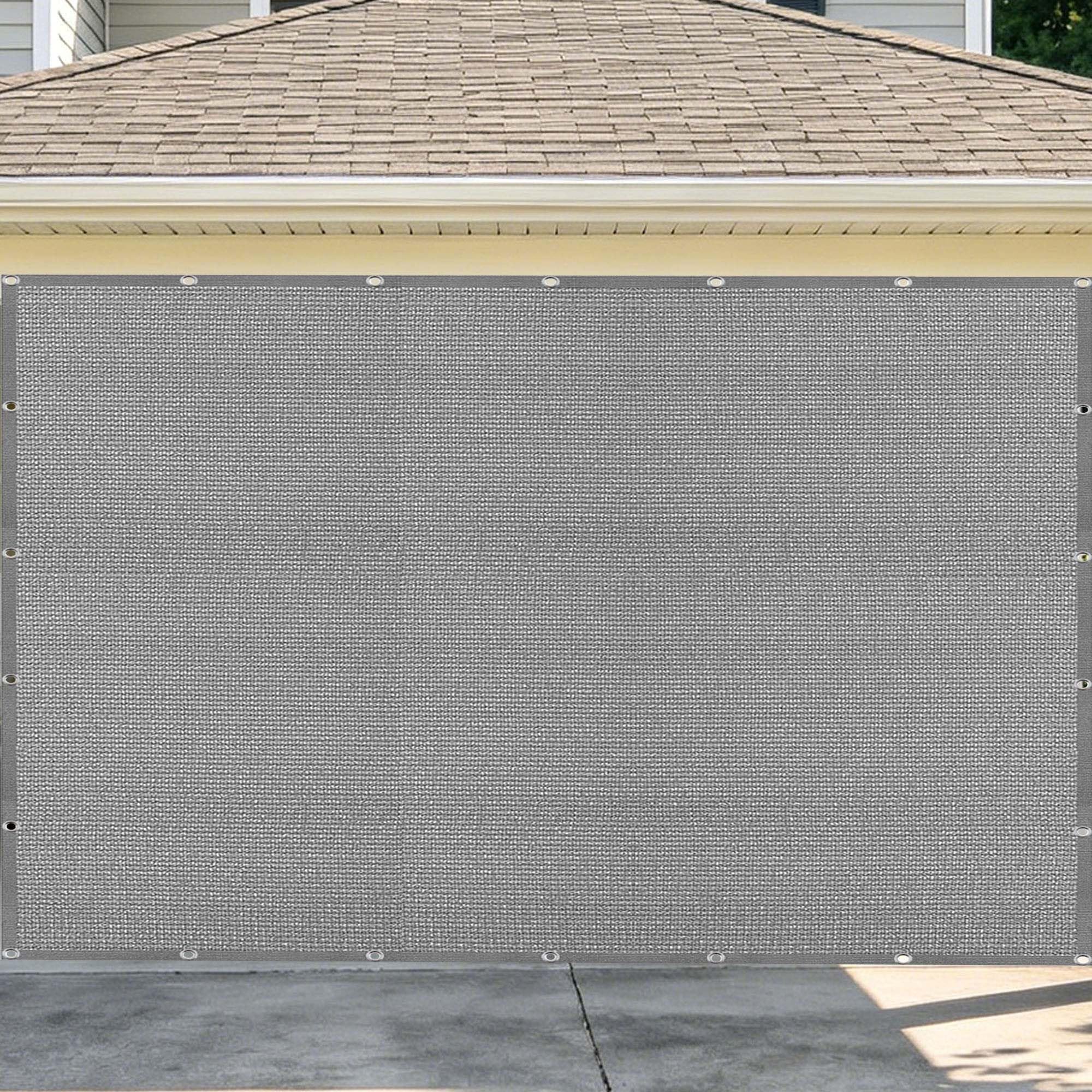 Filet d'ombrage 2 x 2.5 m Respirant Voile d'ombrage pour Terrasse Plusieurs Tailles pour Couverture Végétale Serre Jardin Pergola Patio Lawn Pet House, Gris Clair