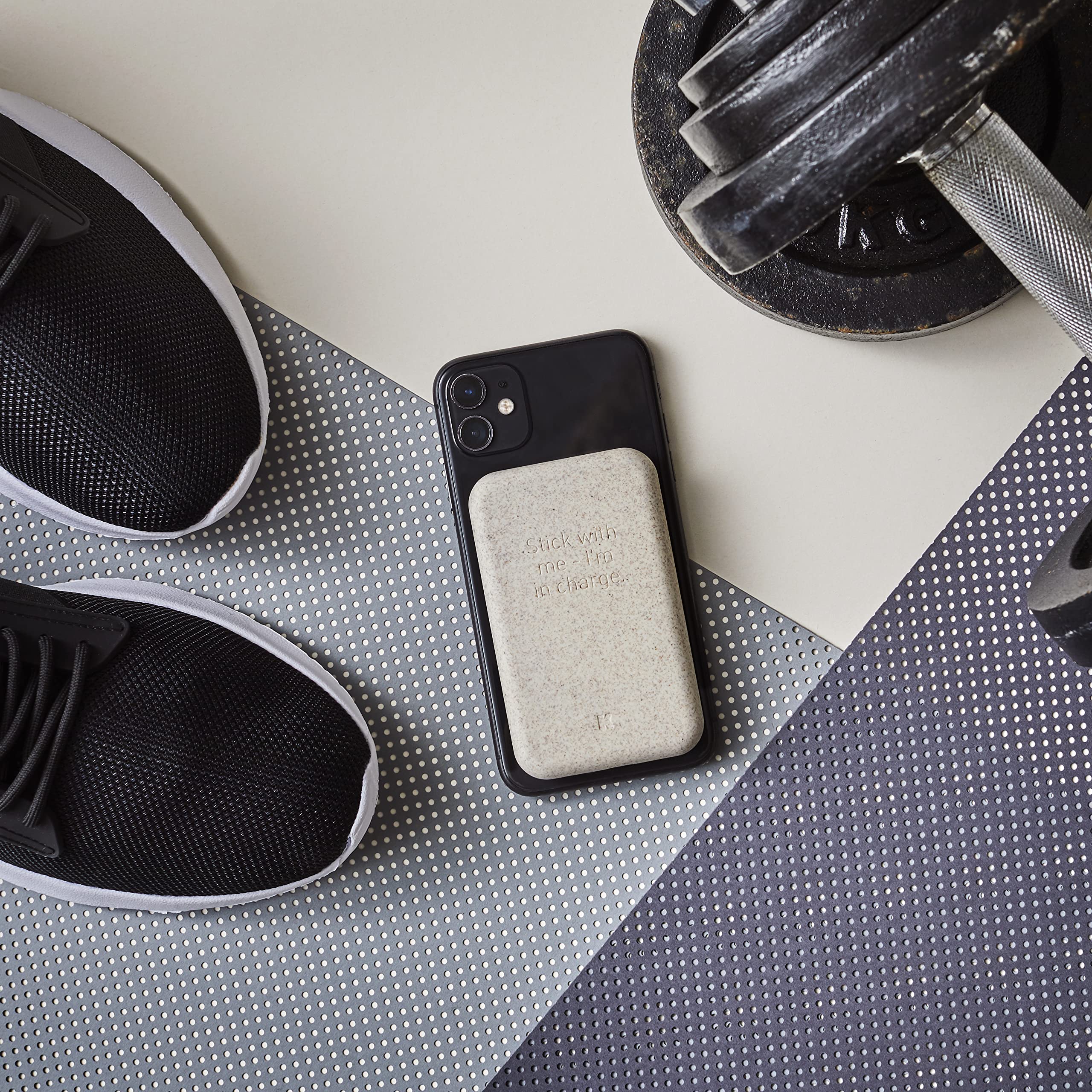 KREAFUNK Serie de cuidados: Qi Powerbank toCharge