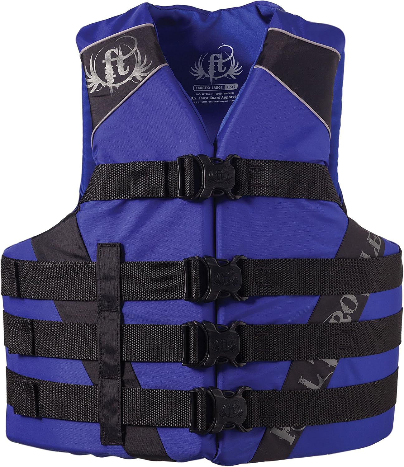 Full Throttle Adult Dual-Sized Nylon Water Sports Vest