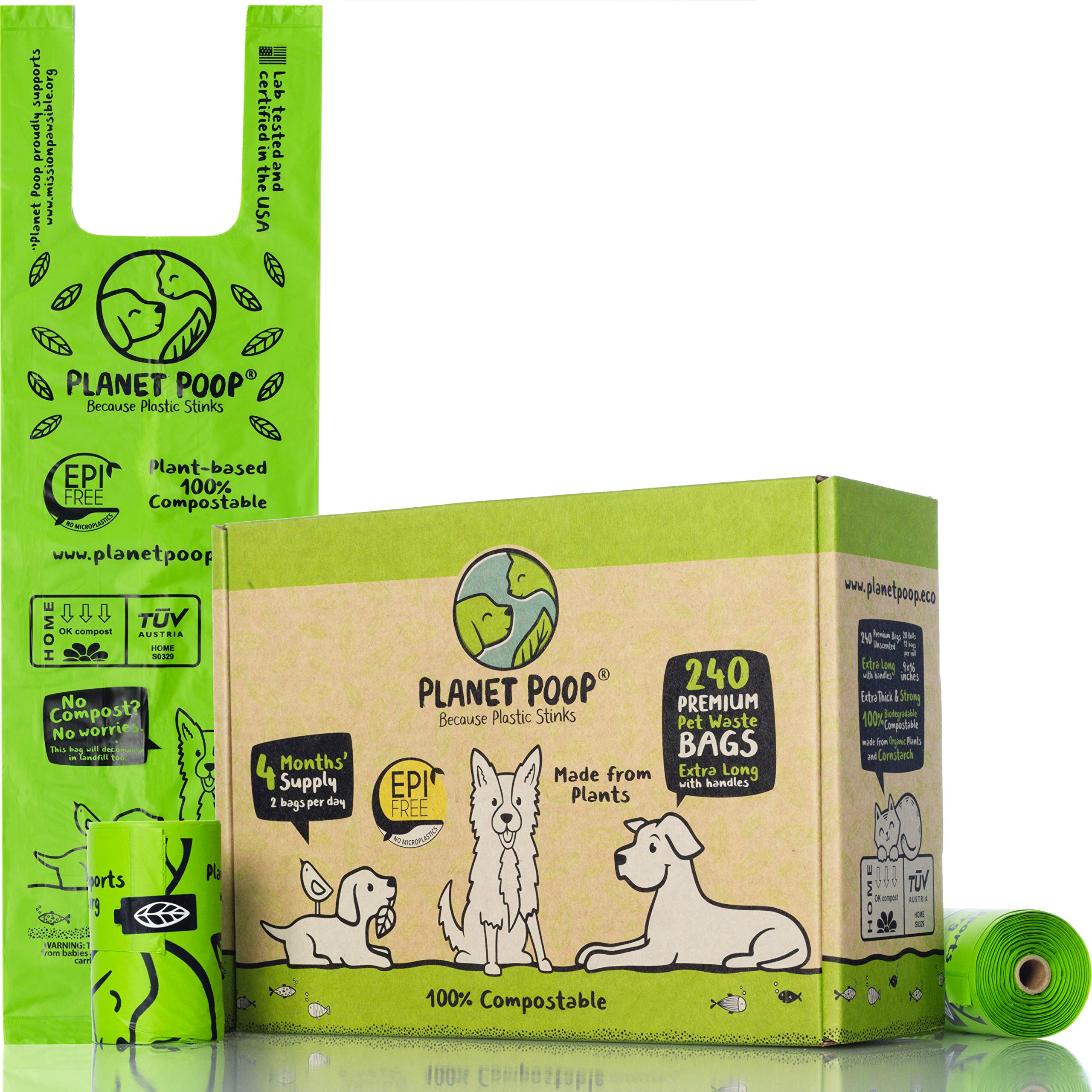 biodegradable pet waste bags