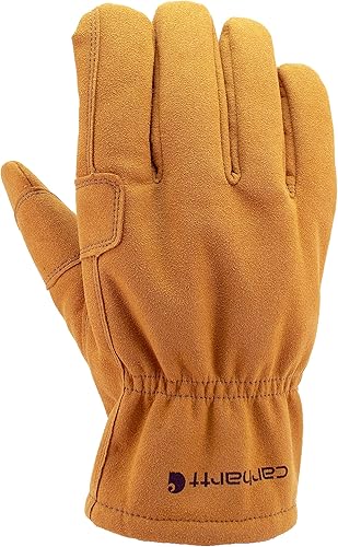Carhartt Guante de trabajo esgrimista de cuero para hombre