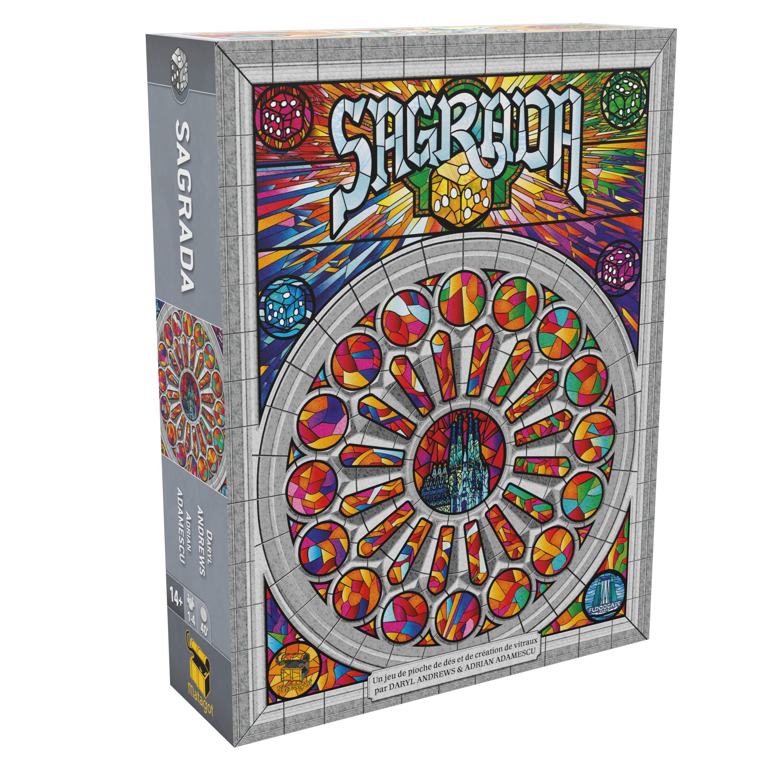 Sagrada - Thinking Game: Build Your Window Panes - Ideal for the Whole Family