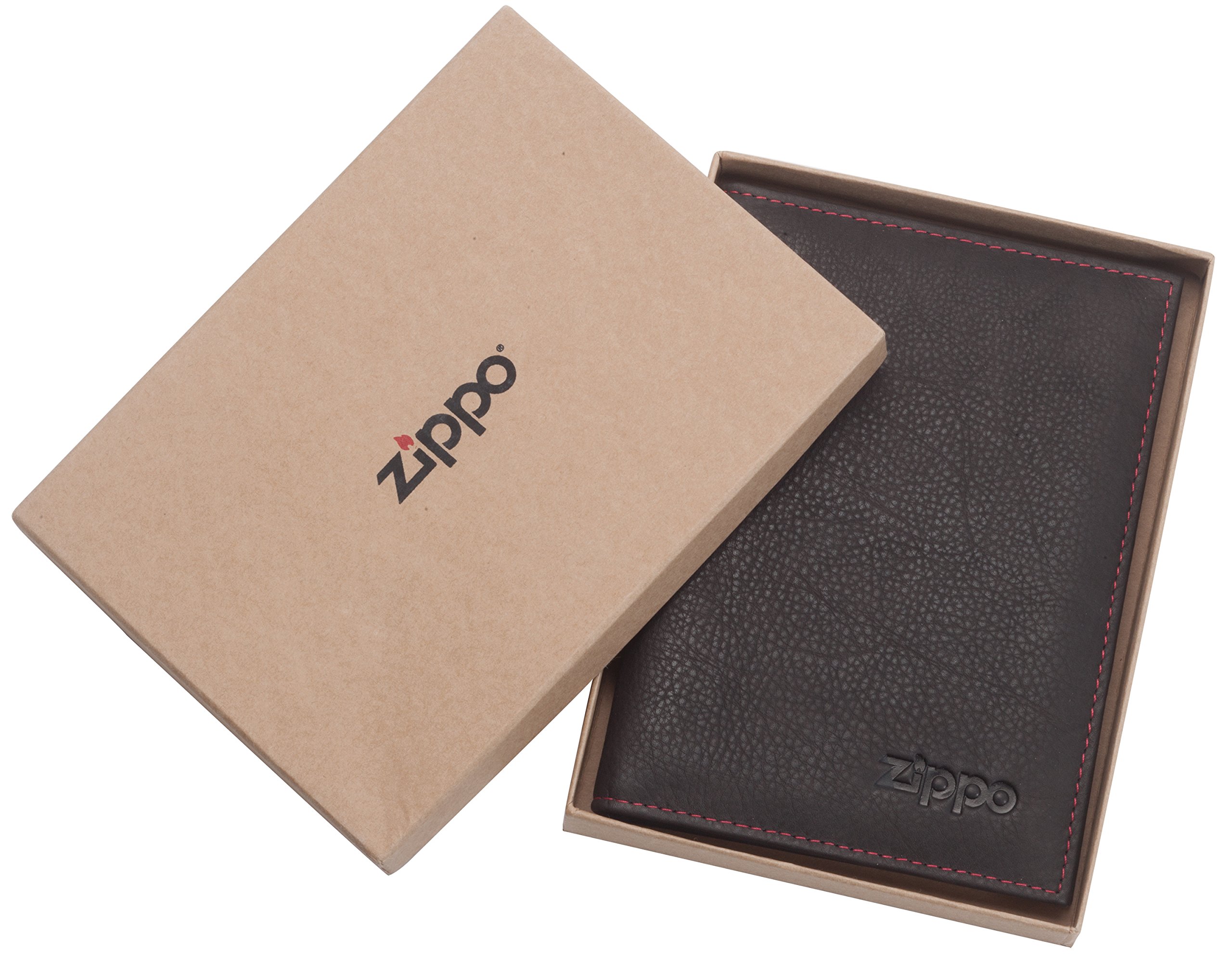 Zippo Portemonnee - leer - taupe - elegante portemonnee voor dames