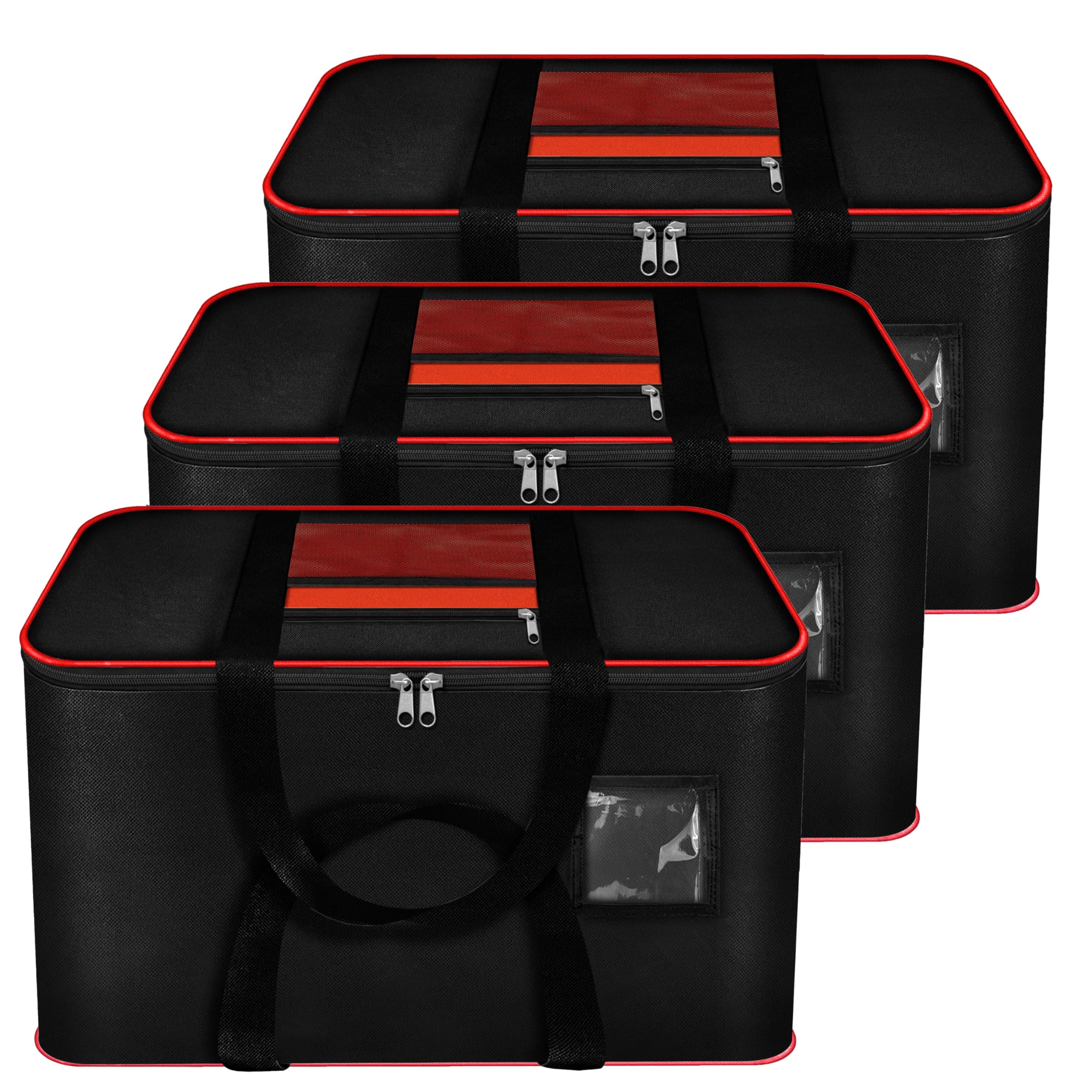 Storite 3 Pack Moisture Proof Nylon Large Size Underbed Storage Bag