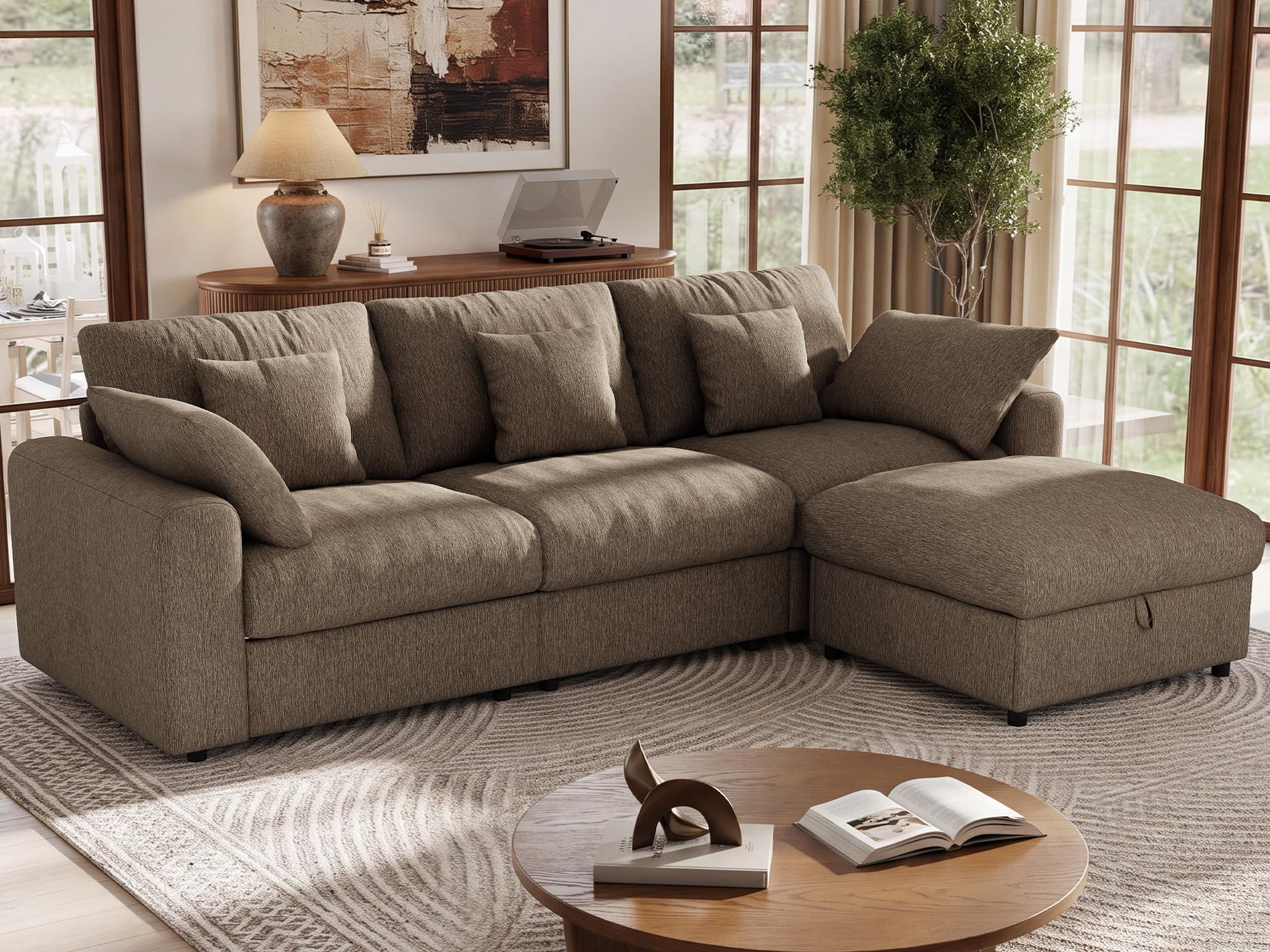 Ihanherry Cloud Sectional Couches for Living Room