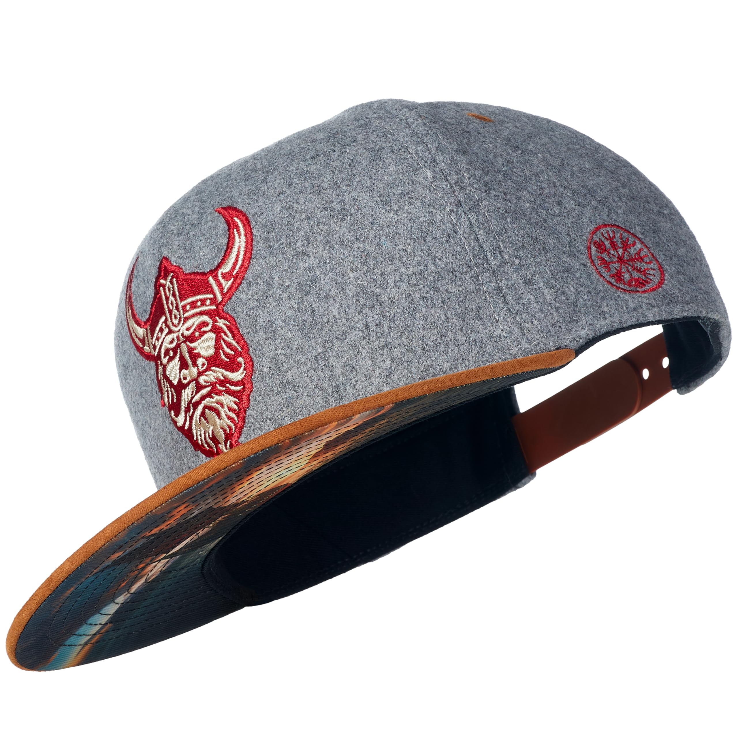 Cadency® Snapback Cap, Baseball hat Flat Brim, Men and Women, Unisex, Adjustable Size