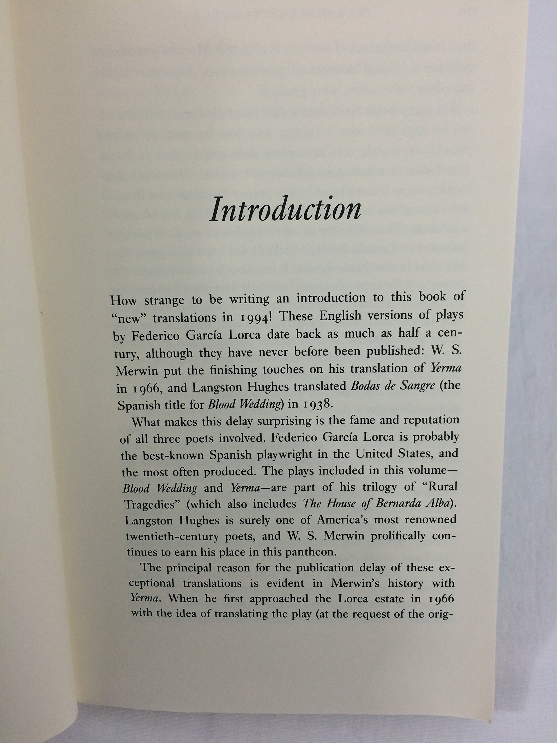 Blood Wedding and Yerma (TCG Translations) - Image 6